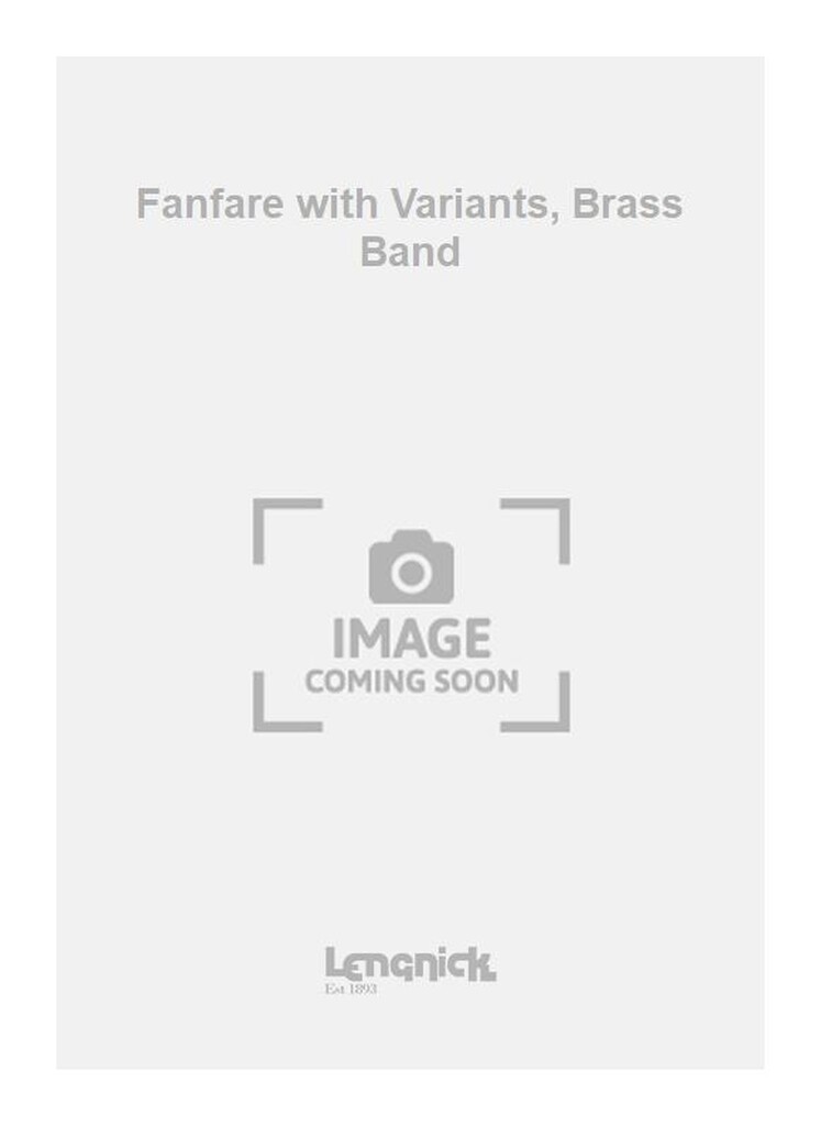 Fanfare with Variants, Brass Band